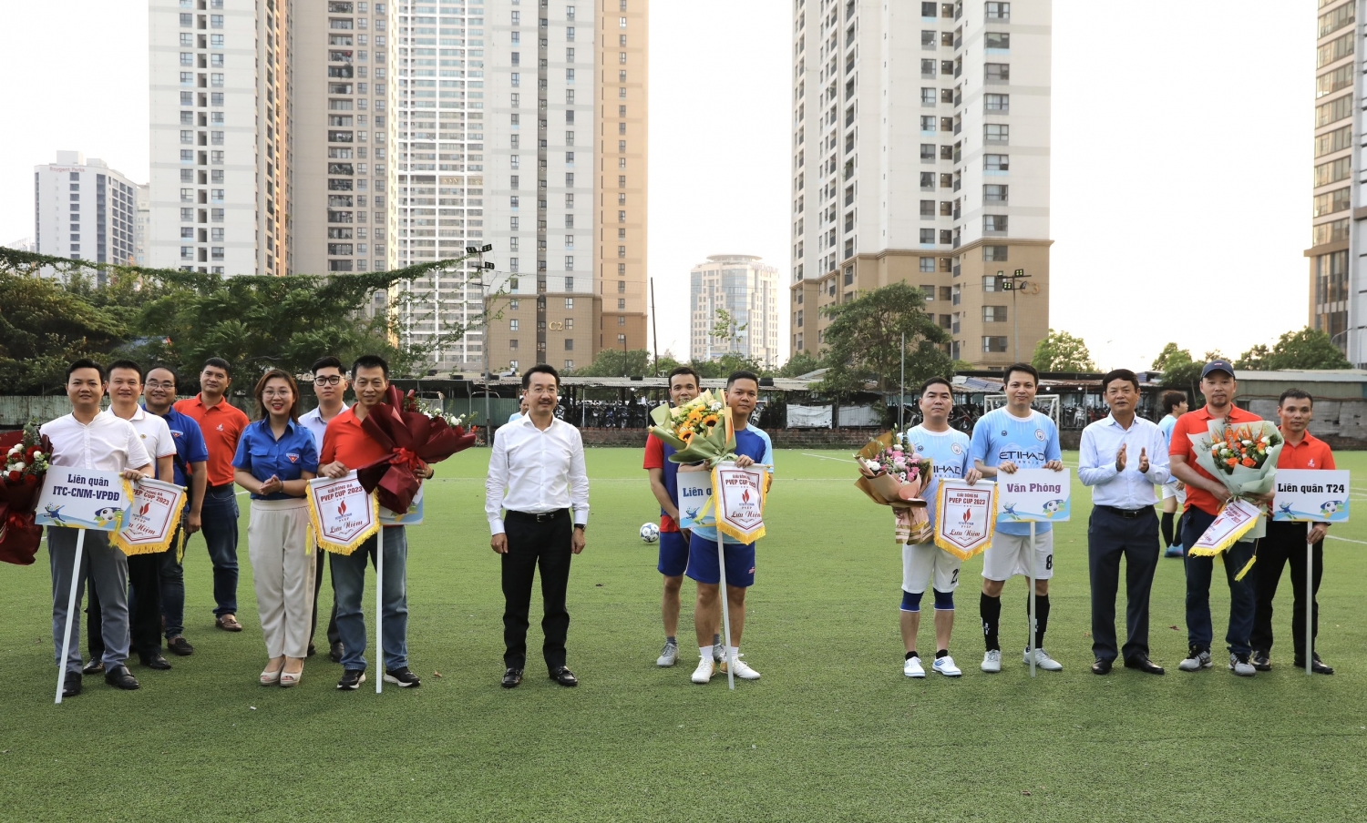 Khai mạc Giải bóng đá PVEP Cup 2023 khu vực phía Bắc