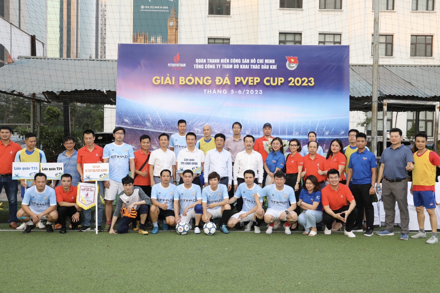 Khai mạc Giải bóng đá PVEP Cup 2023 khu vực phía Bắc
