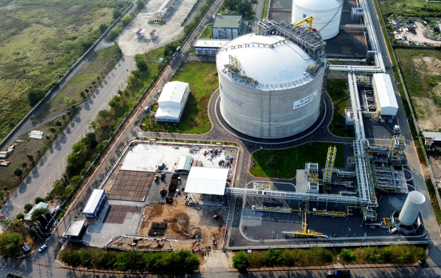 Dự án Kho chứa LNG 1 triệu tấn Thị Vải đã sẵn sàng cho công tác xuất nhập khẩu và kinh doanh LNG