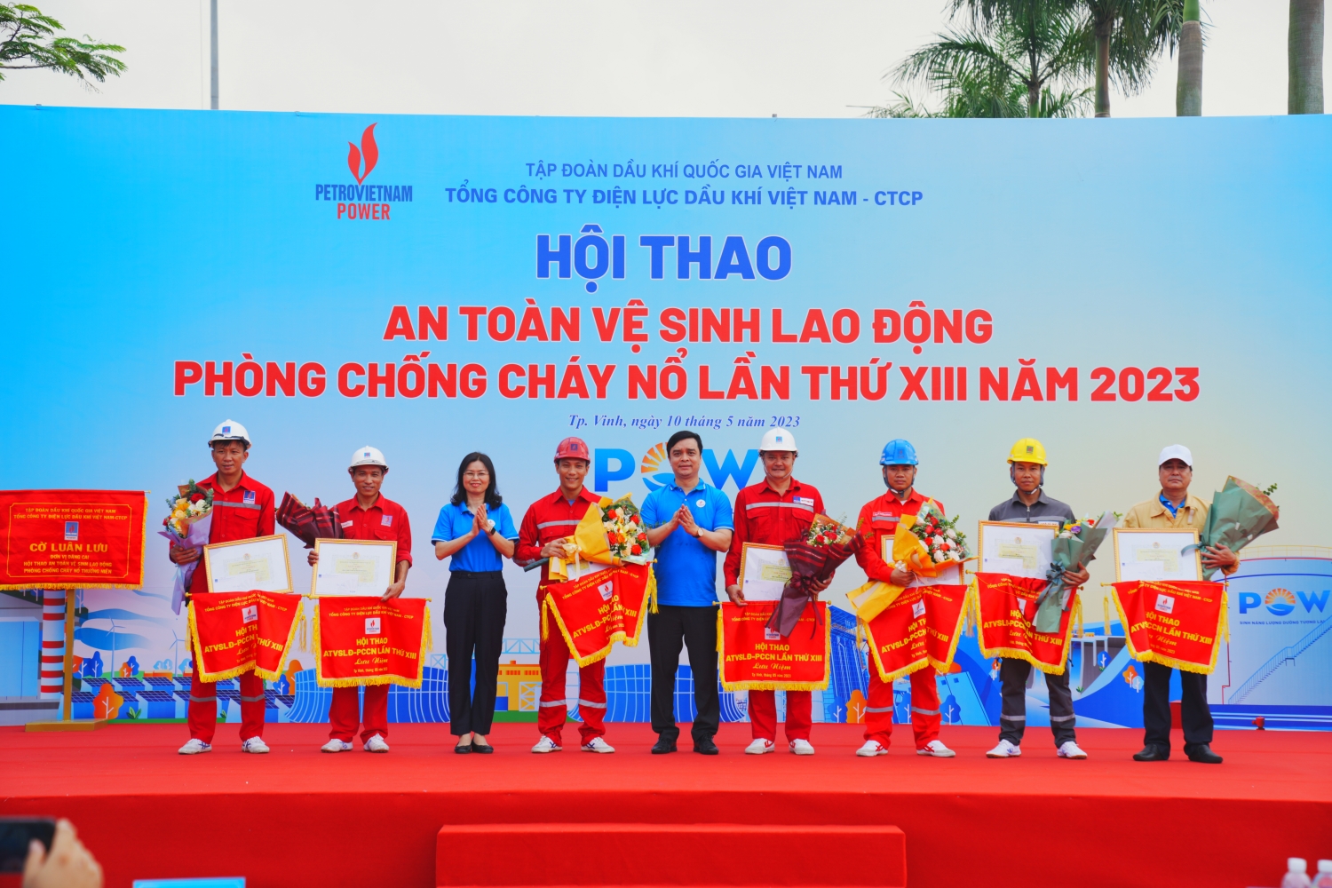 PV Power tổ chức Hội thao ATVSLĐ-PCCN lần thứ XIII năm 2023