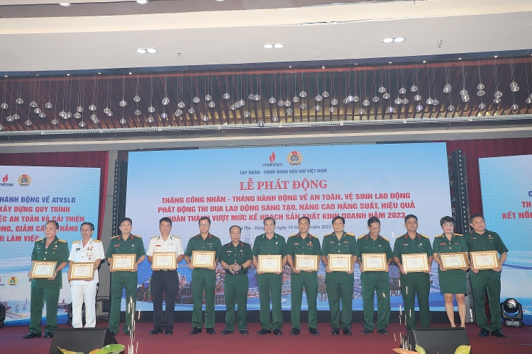 CĐ DKVN phát động Tháng Công nhân và tuyên dương người lao động Dầu khí tiêu biểu năm 2023