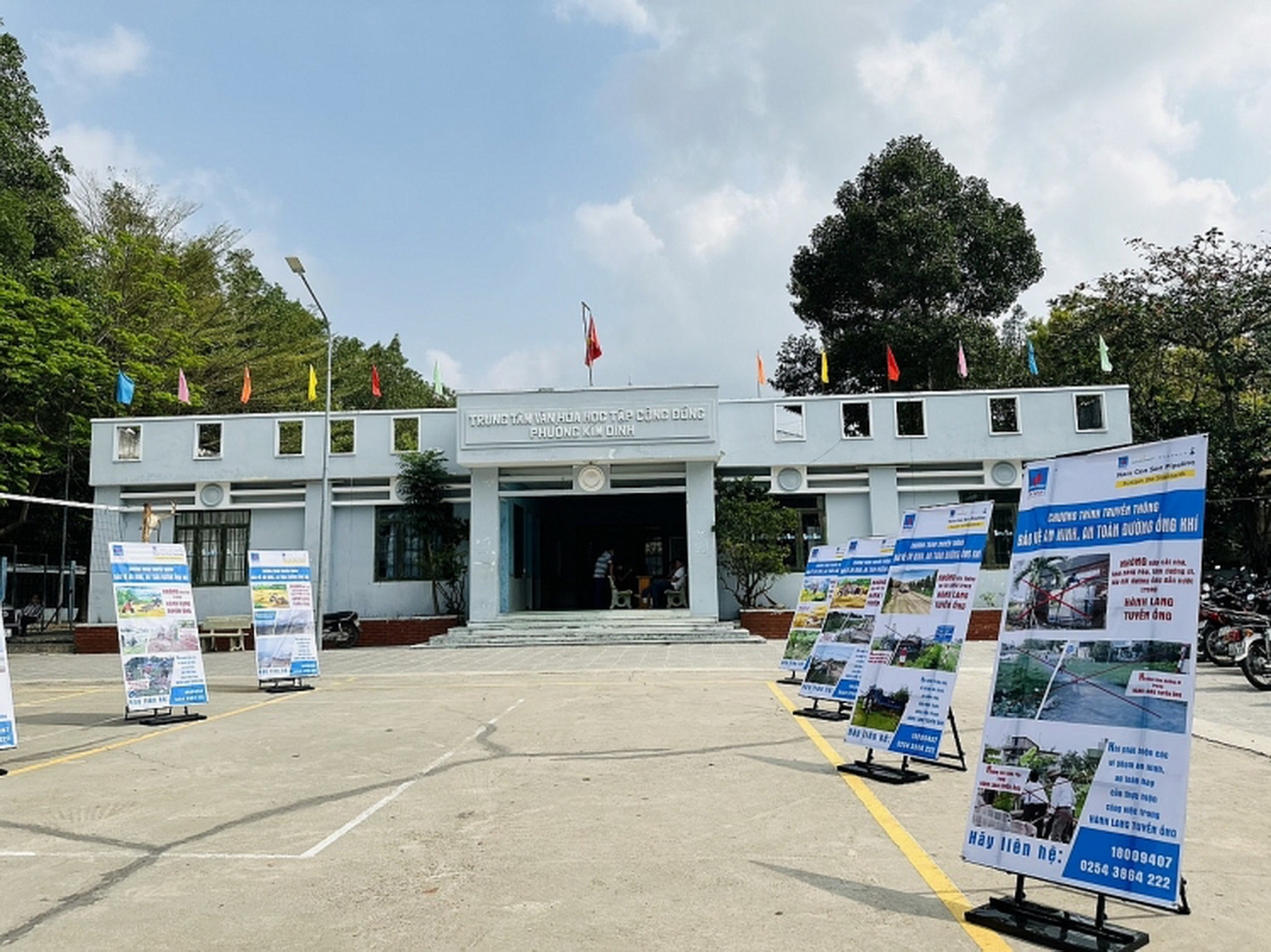 Chương trình truyền thông bảo đảm an ninh, an toàn đường ống khí trên bờ năm 2023 có phần triển lãm tuyên truyền trực quan