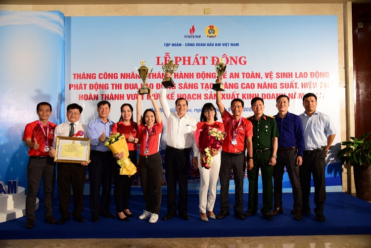 Công đoàn PV Drilling thể hiện xuất sắc tại Giải chạy Xuân Dầu khí 2023