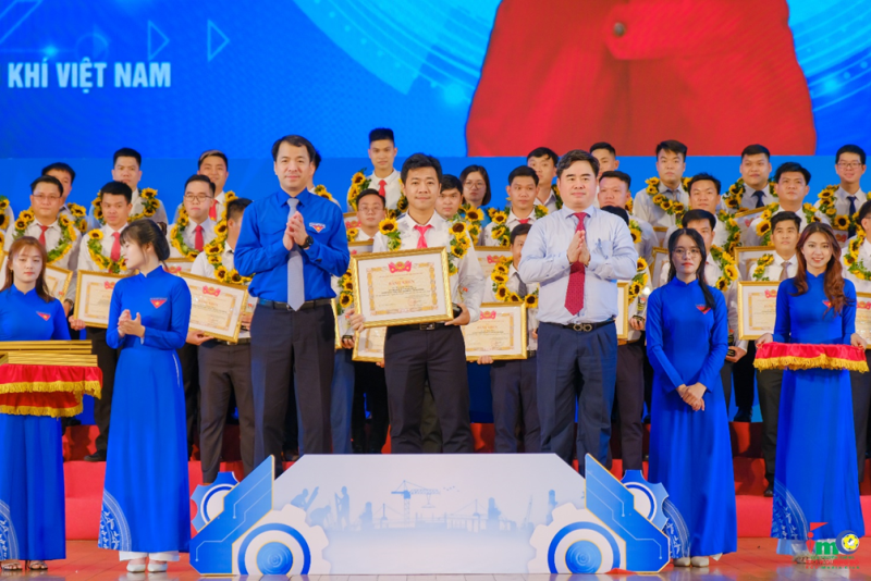 Đoàn viên Vietsovpetro được tuyên dương “Người thợ trẻ giỏi” toàn quốc lần XIV năm 2023