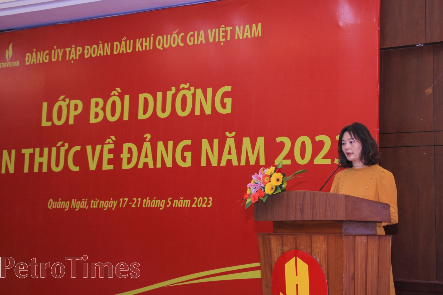 Khai giảng lớp học nhận thức Đảng tại khu vực Quảng Ngãi từ ngày 17-21/5/2023 Khai giảng lớp bồi dưỡng nhận thức về Đảng tại khu vực Quảng Ngãi từ ngày 17-21/5/2023
