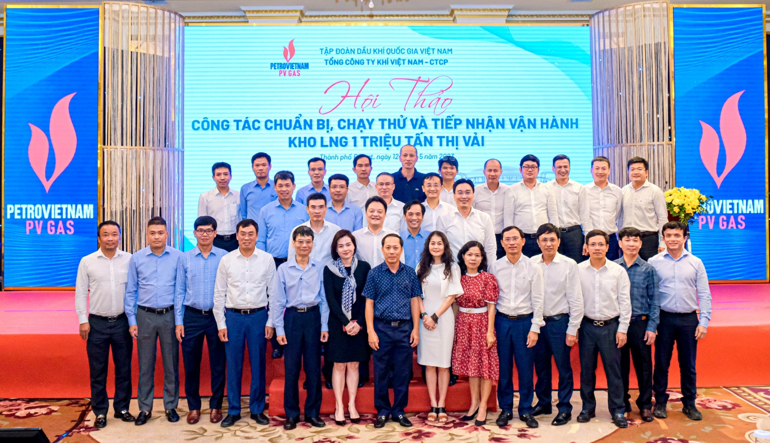 Hội thảo thể hiện quyết tâm chuẩn bị chu đáo, phối hợp nhịp nhàng để chạy thử và vận hành thành công dự án Kho chứa LNG 1 triệu tấn Thị Vải