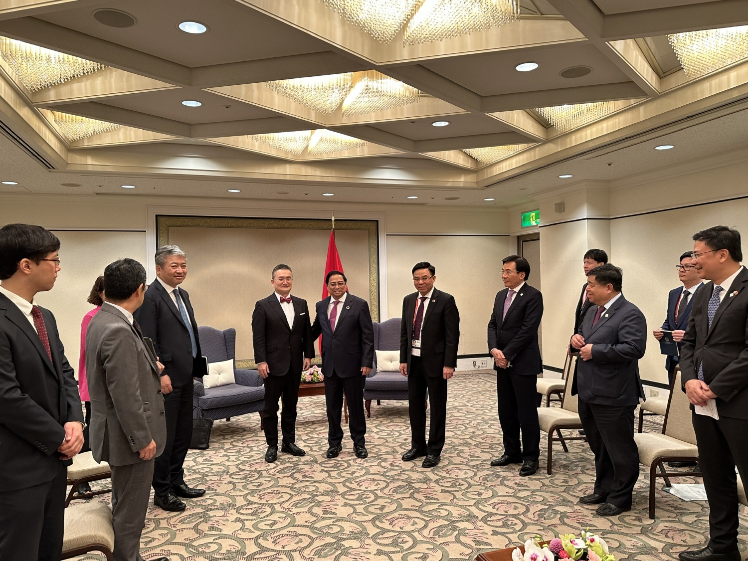 Thủ tướng đề nghị MOECO phối hợp chặt với Petrovietnam để triển khai dự án Lô B đảm bảo tiến độ, chất lượng, hiệu quả