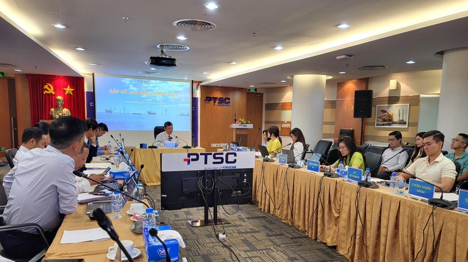 PTSC gặp mặt nhà đầu tư trước Đại hội đồng cổ đông thường niên 2023