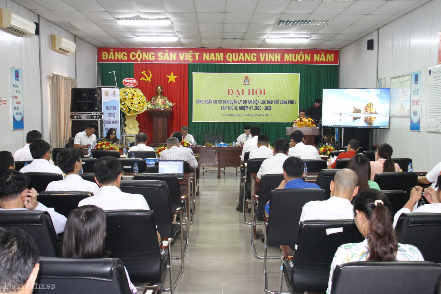 Công đoàn cơ sở Ban QLDA Long Phú 1 tổ chức thành công Đại hội lần thứ III, nhiệm kỳ 2023-2028