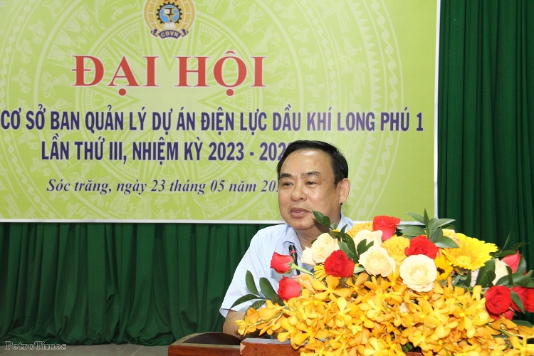 Công đoàn cơ sở Ban QLDA Long Phú 1 tổ chức thành công Đại hội lần thứ III, nhiệm kỳ 2023-2028