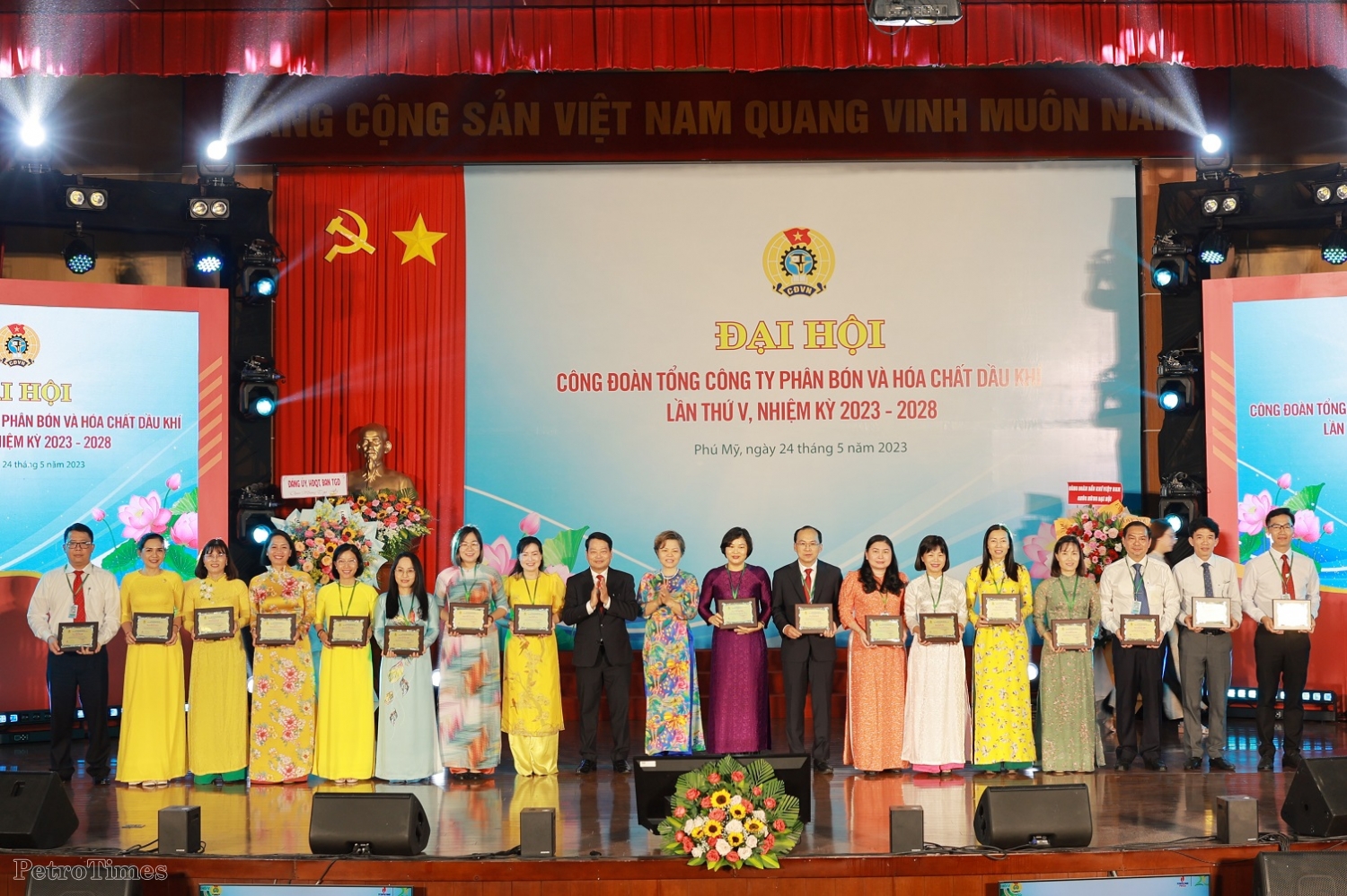 Công đoàn PVFCCo tổ chức thành công Đại hội đại biểu lần thứ V, nhiệm kỳ 2023 – 2028