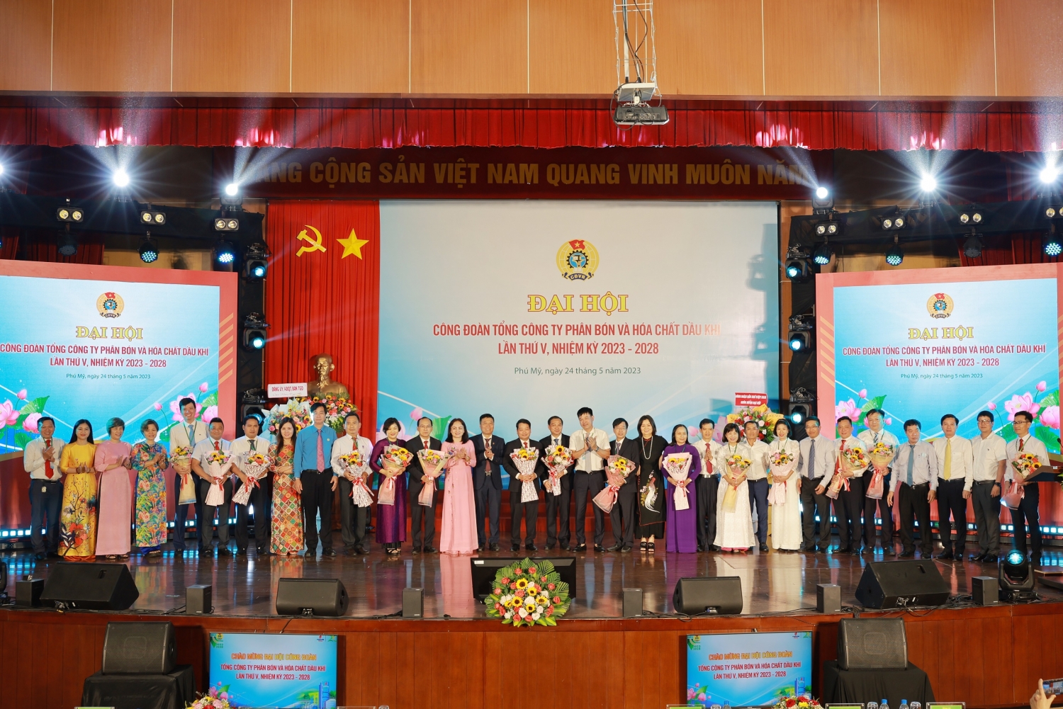Công đoàn PVFCCo tổ chức thành công Đại hội đại biểu lần thứ V, nhiệm kỳ 2023 – 2028