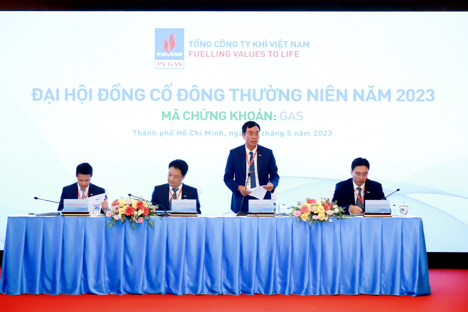ĐHĐCĐ thường niên PV GAS năm 2023: Chia cổ tức năm 2022 bằng tiền tỷ lệ 36% ĐHĐCĐ thường niên PV GAS năm 2023: Chia cổ tức năm 2022 bằng tiền tỷ lệ 36%