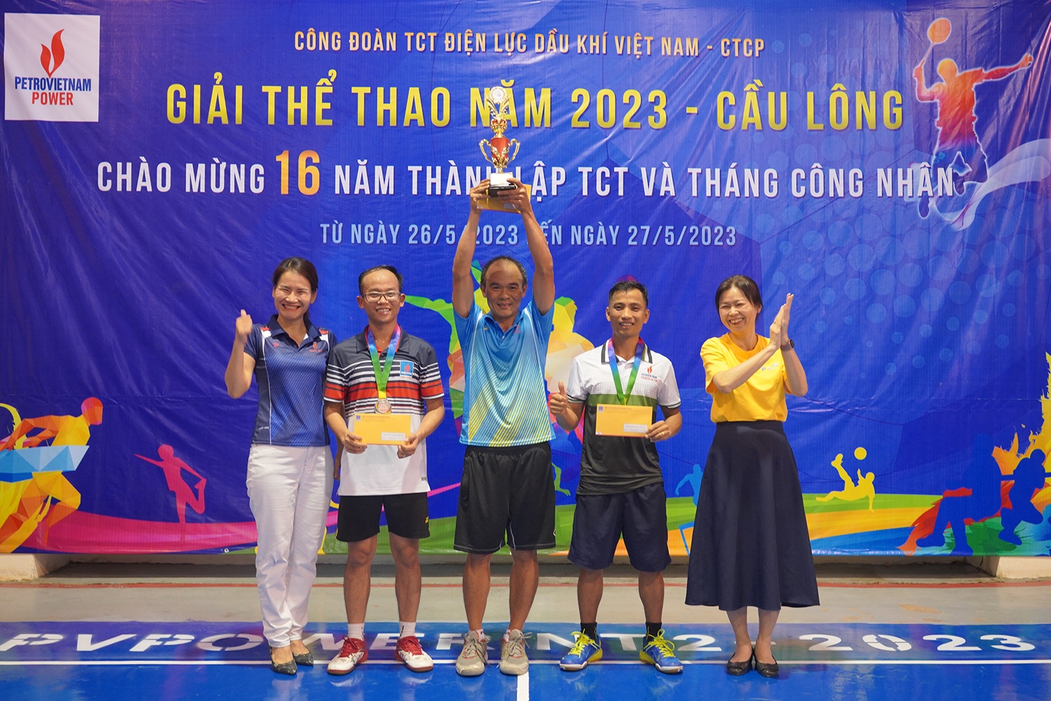 Sôi nổi Giải thể thao PV Power năm 2023
