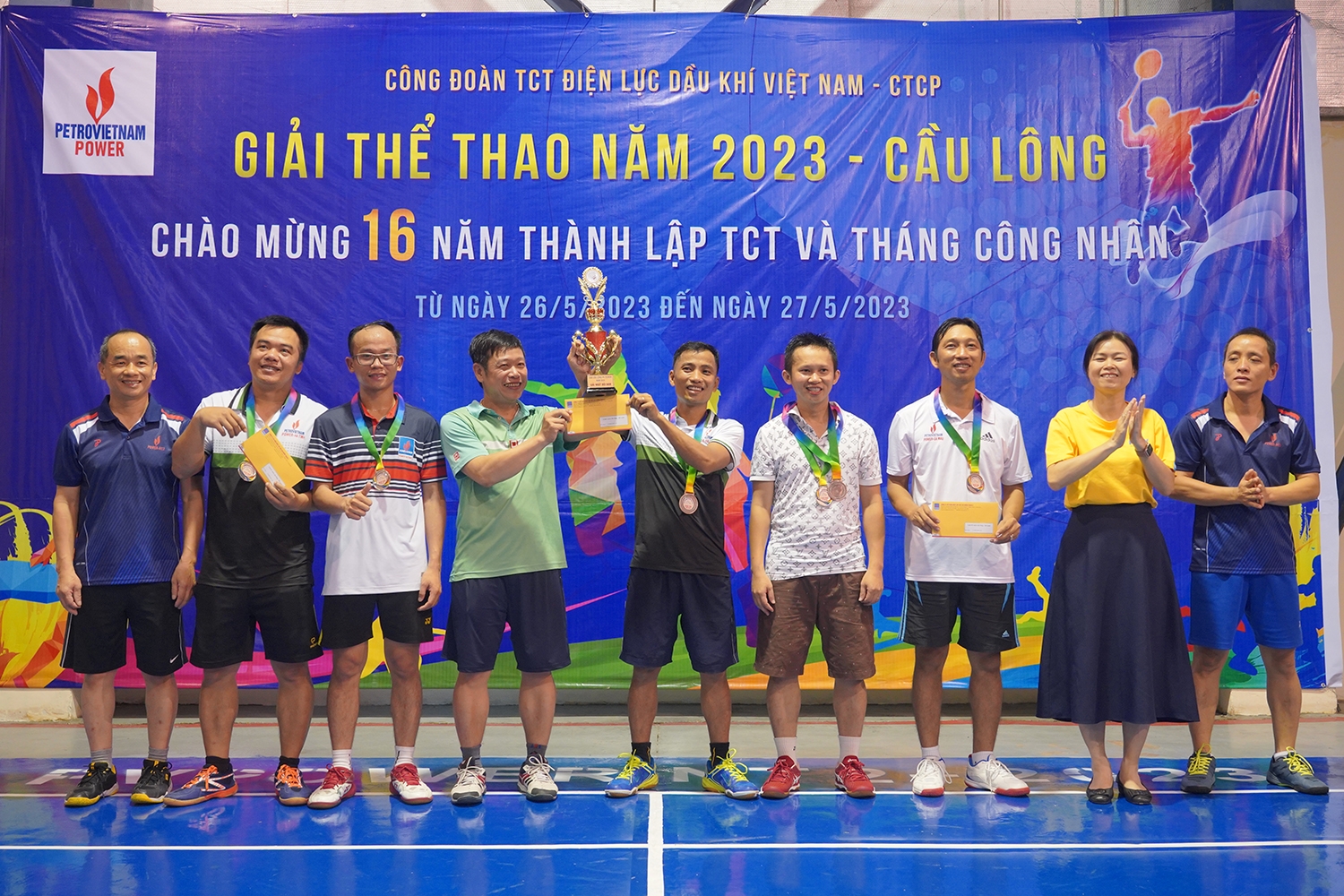 Sôi nổi Giải thể thao PV Power năm 2023