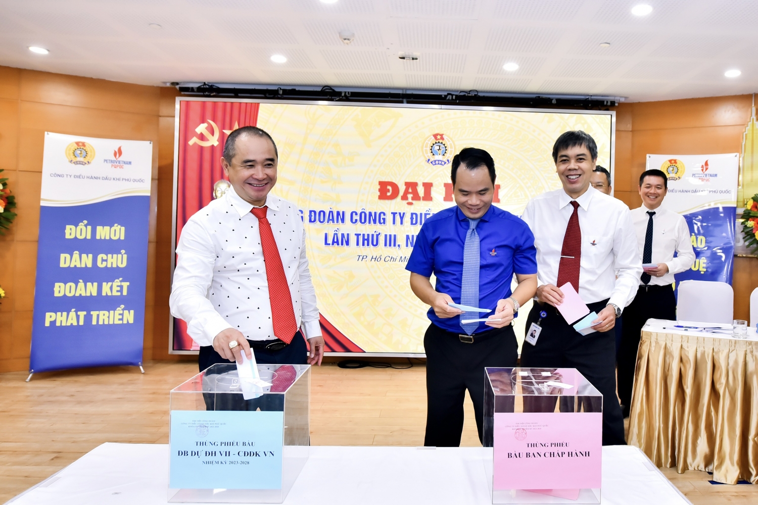 Công đoàn PQPOC tổ chức thành công Đại hội lần thứ III, nhiệm kỳ 2023-2028