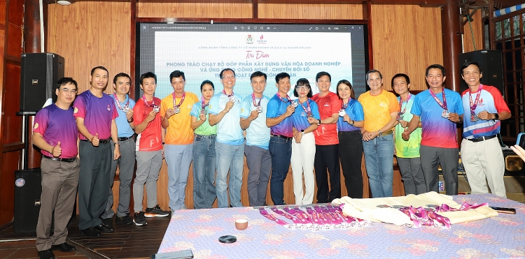 Công đoàn PV Drilling tọa đàm về phong trào chạy bộ và ứng dụng công nghệ trong hoạt động công đoàn