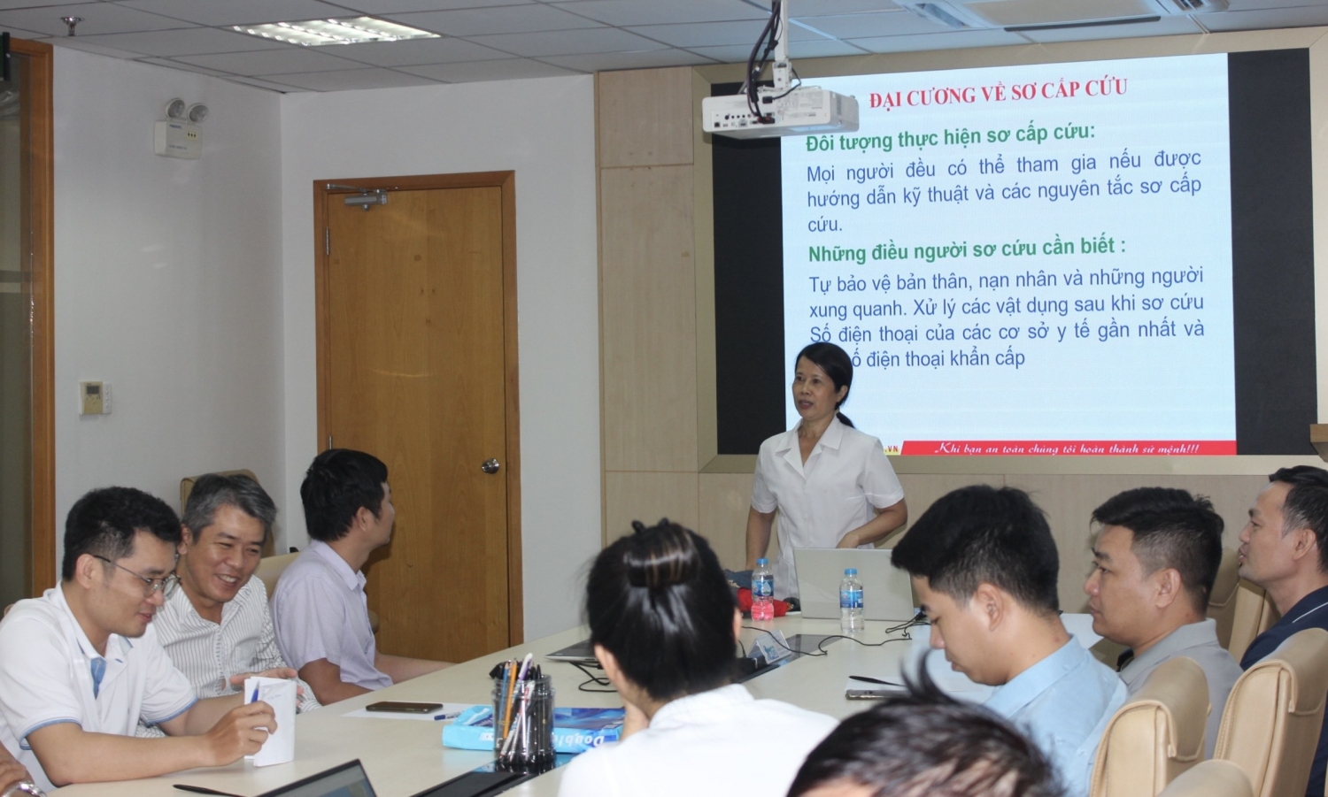 Công đoàn PVTrans PSM tổ chức khóa huấn luyện sơ cấp cứu ban đầu