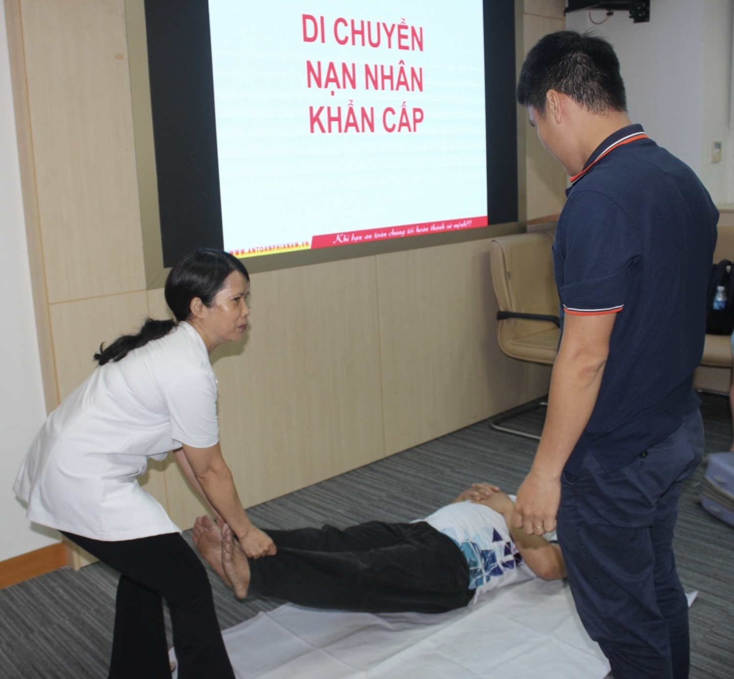 Công đoàn PVTrans PSM tổ chức khóa huấn luyện sơ cấp cứu ban đầu
