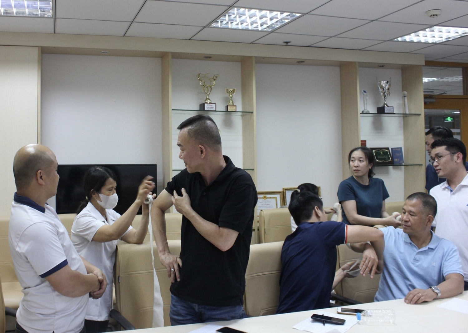 Công đoàn PVTrans PSM tổ chức khóa huấn luyện sơ cấp cứu ban đầu