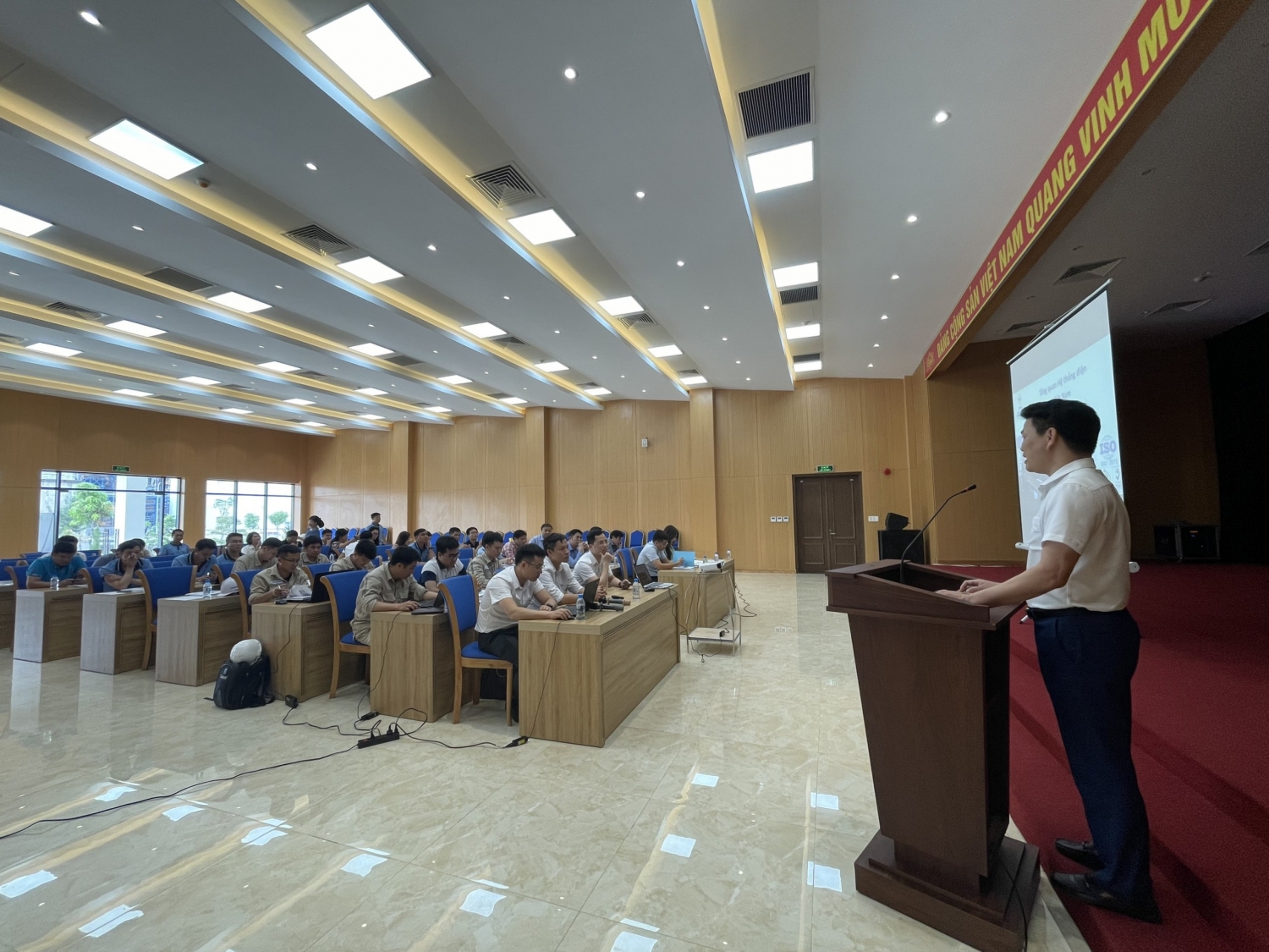 PVTS tổ chức khóa đào tạo về thị trường điện cạnh tranh tại Nhà máy Nhiệt điện Thái Bình 2