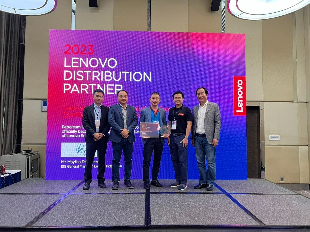 PSD trở thành nhà phân phối ISG LENOVO dành cho doanh nghiệp tại Việt Nam