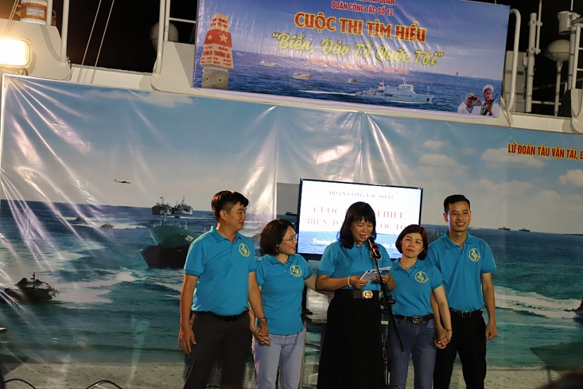 Đội Trường Sa của Tập đoàn Dầu khí Việt Nam giành giải Nhất cuộc thi “Biển đảo Tổ quốc tôi”