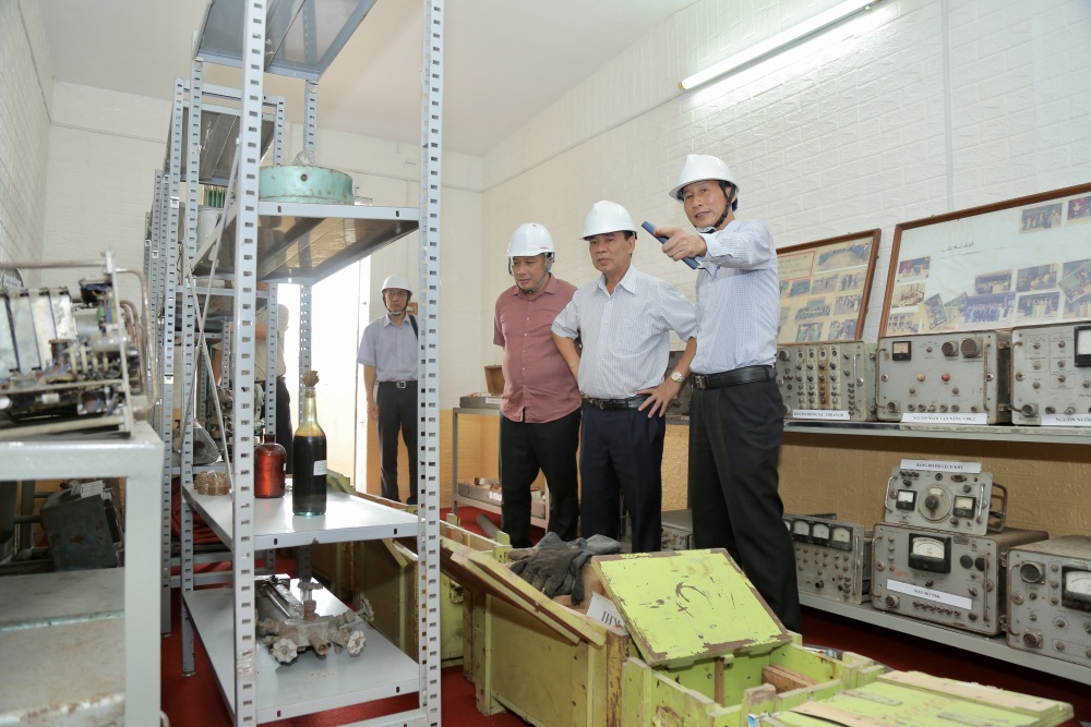 Hội Dầu khí Việt Nam làm việc với Hội Dầu khí Sông Hồng