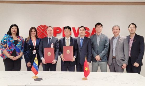 Đoàn công tác của Petrovietnam và PVEP thăm, làm việc tại Venezuela