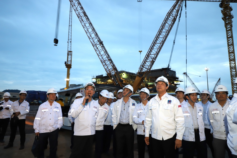 Chủ tịch UBND tỉnh Bà Rịa – Vũng Tàu đến thăm và làm việc với PTSC