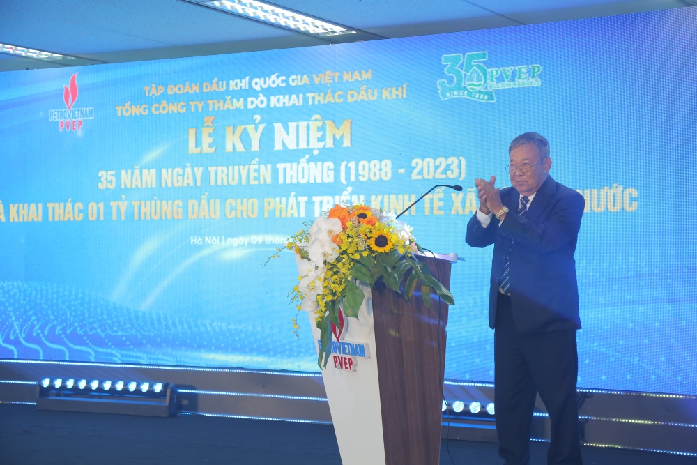 PVEP kỷ niệm 35 năm Ngày truyền thống Tổng Công ty PVEP kỷ niệm 35 năm Ngày truyền thống Tổng Công ty