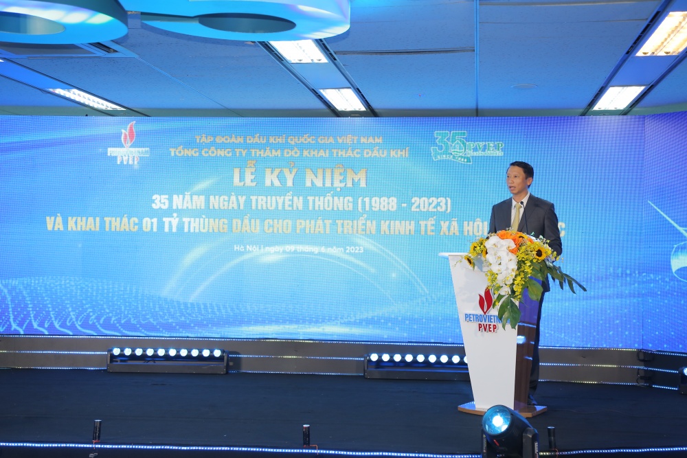 PVEP kỷ niệm 35 năm Ngày truyền thống Tổng Công ty PVEP kỷ niệm 35 năm Ngày truyền thống Tổng Công ty