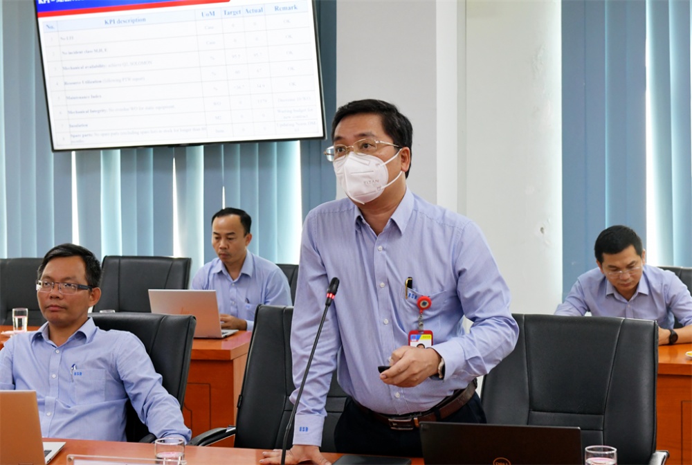 Đảm bảo duy trì NMLD Dung Quất hoạt động ổn định, hiệu quả