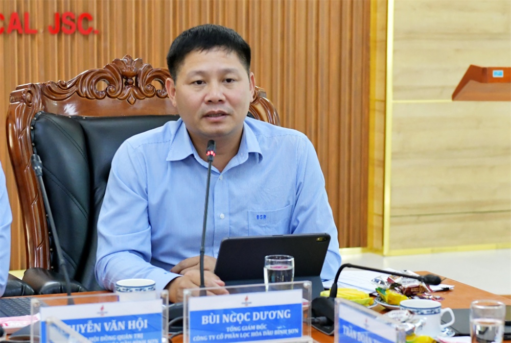 Đảm bảo duy trì NMLD Dung Quất hoạt động ổn định, hiệu quả