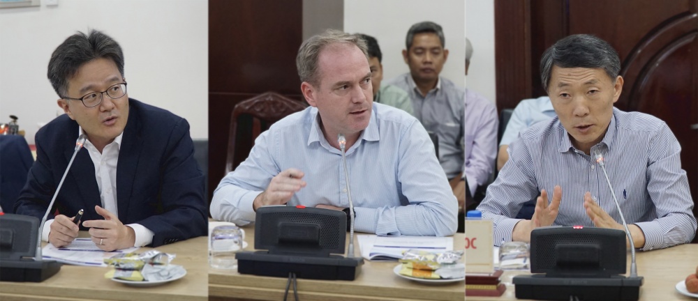 Các đối tác nước ngoài tham gia dự án Lô 15-1 phát biểu