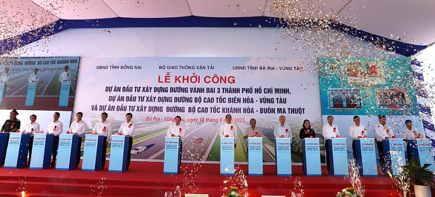 Khởi công Dự án cao tốc Biên Hòa - Vũng Tàu Khởi công Dự án cao tốc Biên Hòa Vũng Tàu