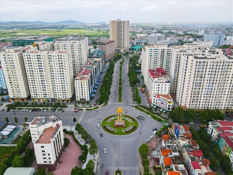 Một góc thành phố Bắc Ninh. Một góc thành phố Bắc Ninh.