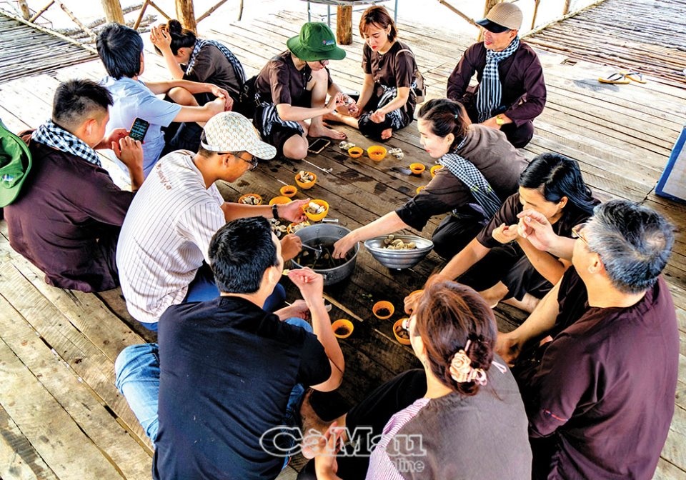 Trải nghiệm bãi nghêu