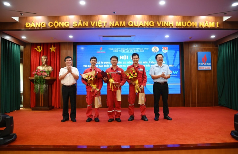Sôi nổi Hội thi Hiến kế áp dụng sáng kiến, cải tiến kỹ thuật, hợp lý hóa sản xuất vào công tác sản xuất kinh doanh tại PV Power Ca Mau
