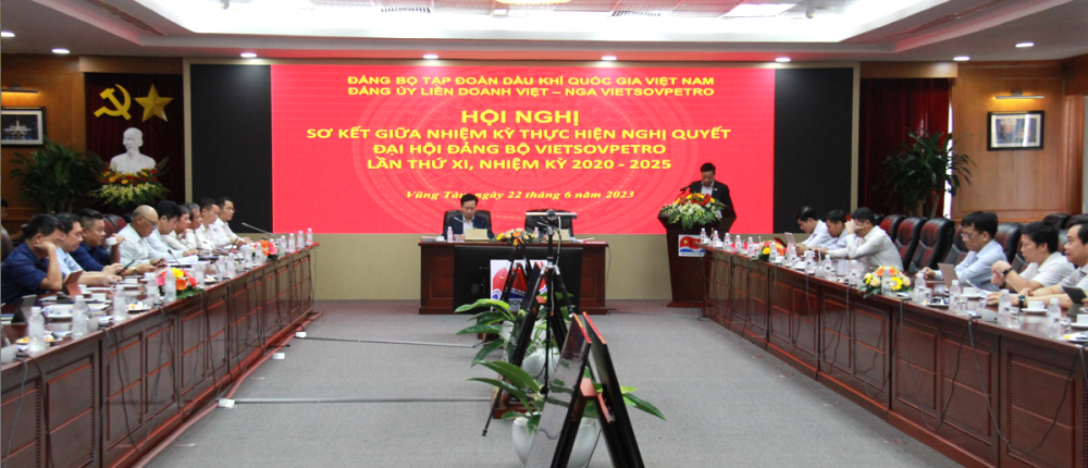 Đảng ủy Vietsovpetro sơ kết giữa nhiệm kỳ: Phát huy vai trò hạt nhân chính trị, lãnh đạo toàn diện mọi mặt hoạt động của Liên doanh