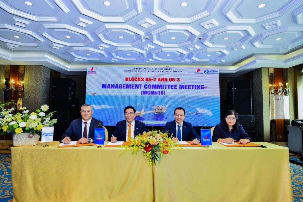BIENDONG POC tổ chức thành công kỳ họp Ủy ban Quản lý Lô 05-2 & 05-3 lần thứ 16 BIENDONG POC tổ chức thành công kỳ họp Ủy ban Quản lý Lô 05-2 & 05-3 lần thứ 16