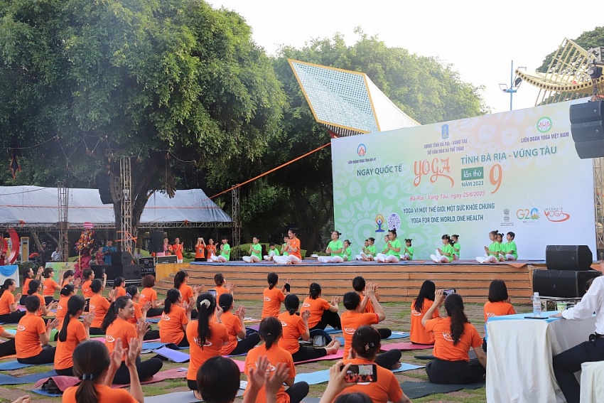 Bà Rịa – Vũng Tàu:  tổ chức chương trình Ngày Quốc tế Yoga lần thứ 9