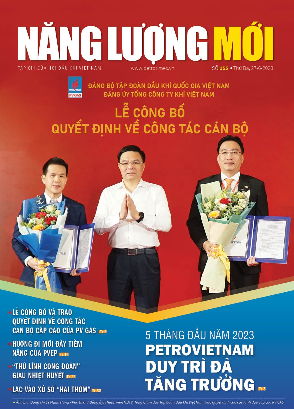 Đón đọc Tạp chí Năng lượng Mới số 155, phát hành thứ Ba ngày 27/6/2022 Đón đọc Tạp chí Năng lượng Mới số 155, phát hành thứ Ba ngày 27/6/2022