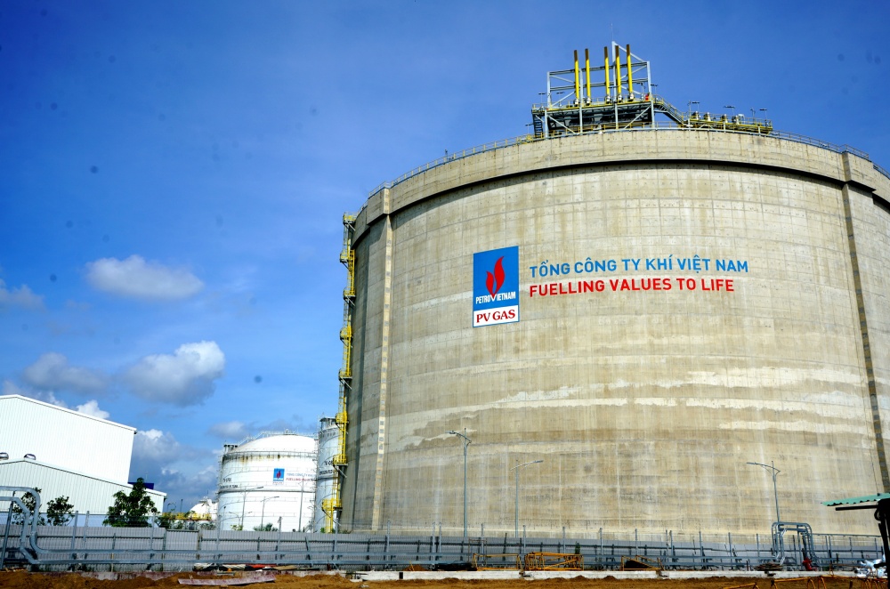 Kho chứa LNG Thị Vải với công nghệ hiện đại, được kết nối với hạ tầng cấp khí hiện hữu của PV GAS sẽ tăng công suất tồn chứa, đáp ứng mục tiêu phát triển ổn định, tăng thế mạnh cạnh tranh LNG của PV GAS Kho chứa LNG Thị Vải với công nghệ hiện đại, được kết nối với hạ tầng cấp khí hiện hữu của PV GAS sẽ tăng công suất tồn chứa, đáp ứng mục tiêu phát triển ổn định, tăng thế mạnh cạnh tranh LNG của PV GAS