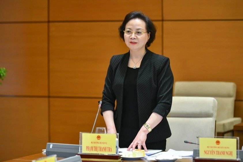 Bộ trưởng Bộ Nội vụ Phạm Thị Thanh Trà (Ảnh: Phạm Thắng). Bộ trưởng Bộ Nội vụ Phạm Thị Thanh Trà (Ảnh: Phạm Thắng).