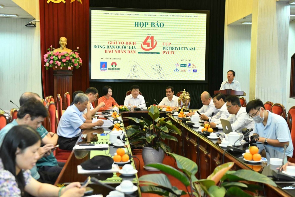 PVCFC tại trợ giải bóng bàn tranh Cúp Petrovietnam - PVCFC năm 2023