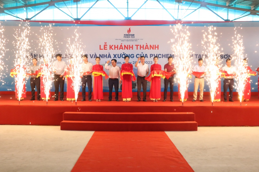 PVChem-Tech khánh thành văn phòng làm việc và nhà xưởng tại Nghi Sơn, Thanh Hóa