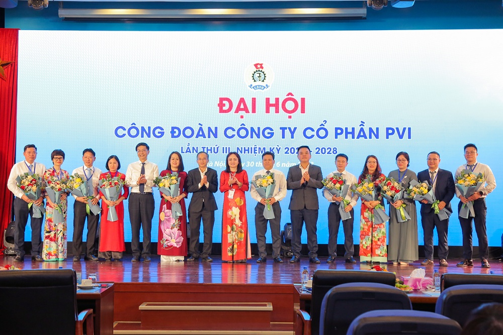 Công ty Cổ phần PVI tổ chức thành công Đại hội Công đoàn lần thứ III nhiệm kỳ 2023 - 2028 Công ty Cổ phần PVI tổ chức thành công Đại hội Công đoàn lần thứ III nhiệm kỳ 2023 - 2028