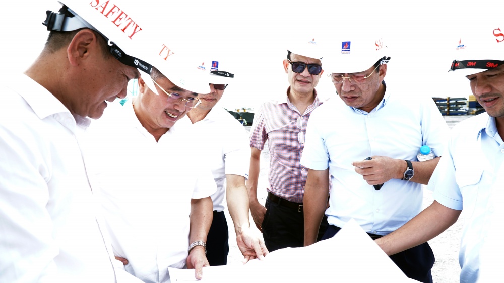 Chủ tịch HĐTV Petrovietnam Hoàng Quốc Vượng thăm và làm việc tại các nhà máy, dự án điện của PV Power khu vực Nhơn Trạch, Đồng Nai