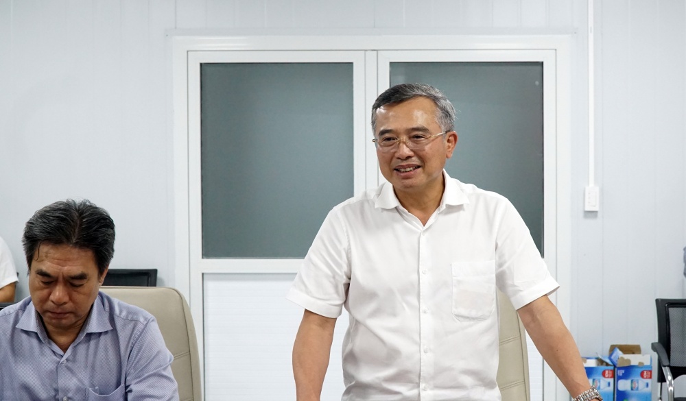 Chủ tịch HĐTV Petrovietnam Hoàng Quốc Vượng phát biểu chỉ đạo